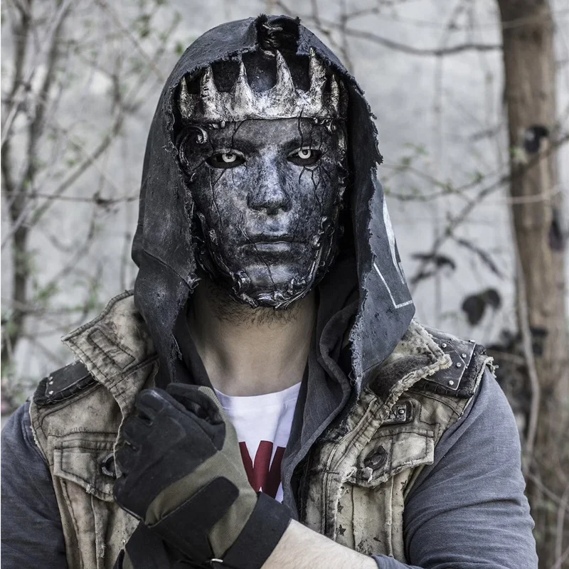 Led Purge Mask Halloween - Halloween Abyss Topeng Raja Walker topeng