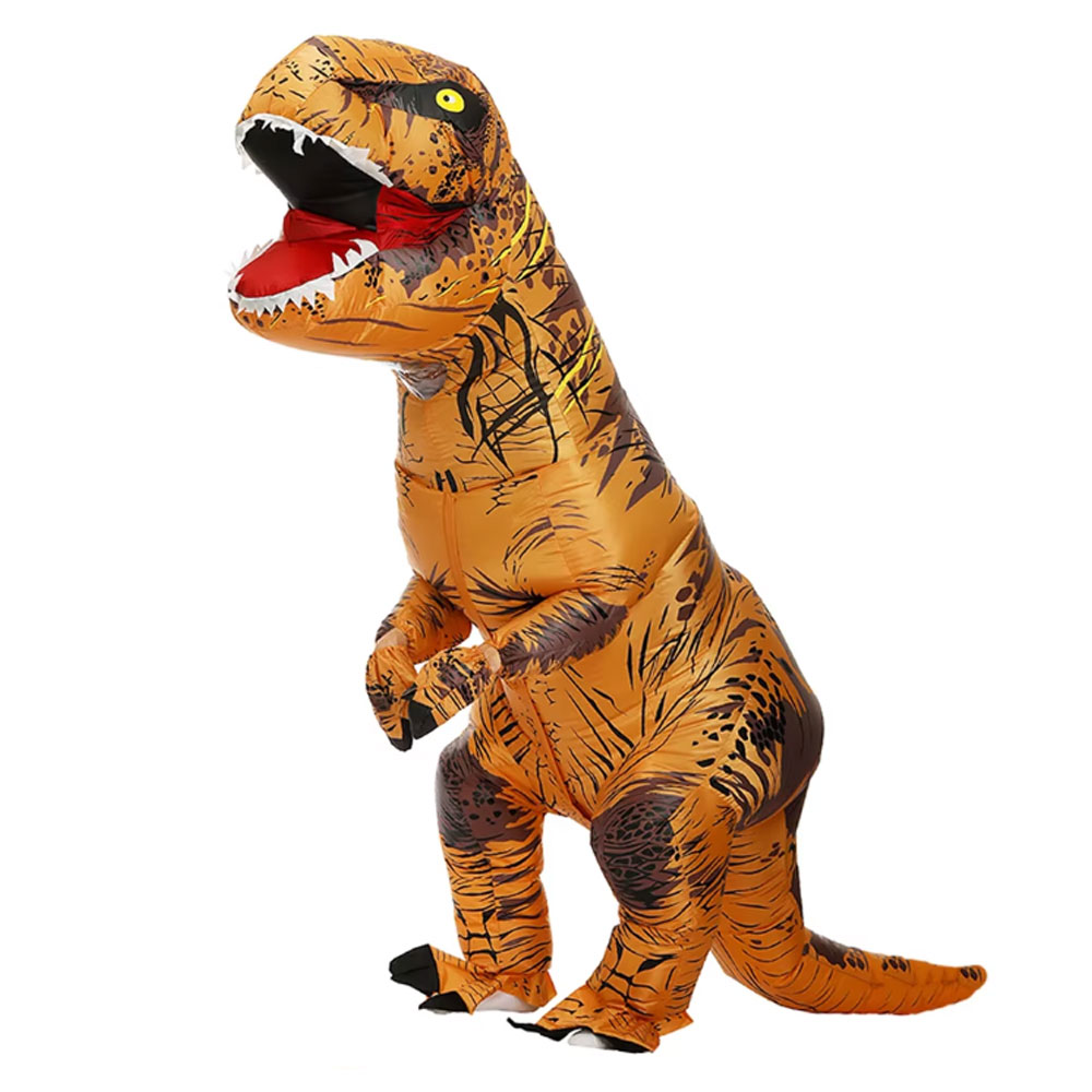 Costumes - Kostum dinosaurus tiup unisex untuk Halloween,