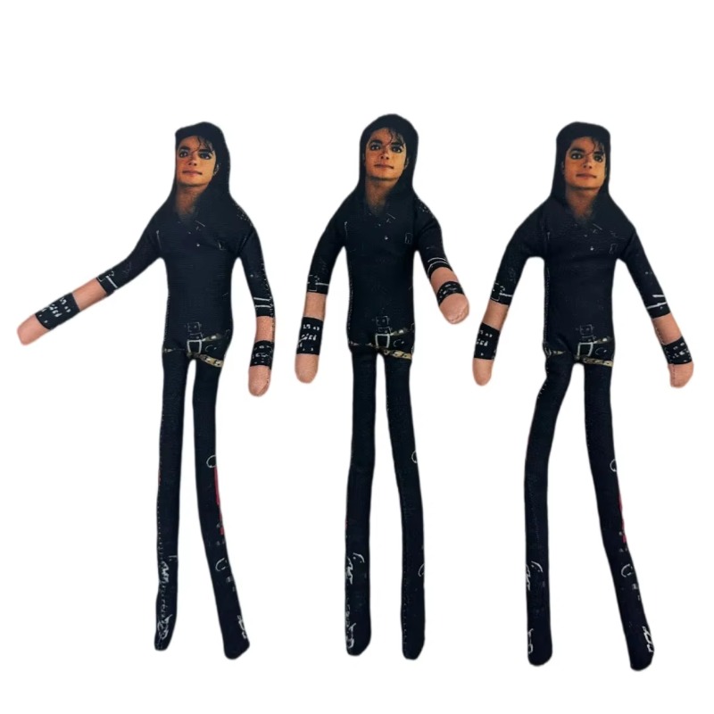 Novelty Gifts - 1-6 Buah Boneka Michael Jackson yang