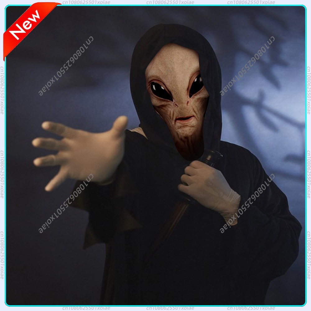 Latex Alien Mask Realistic - Topeng Alien Realistis Berbahan Lateks, Topeng