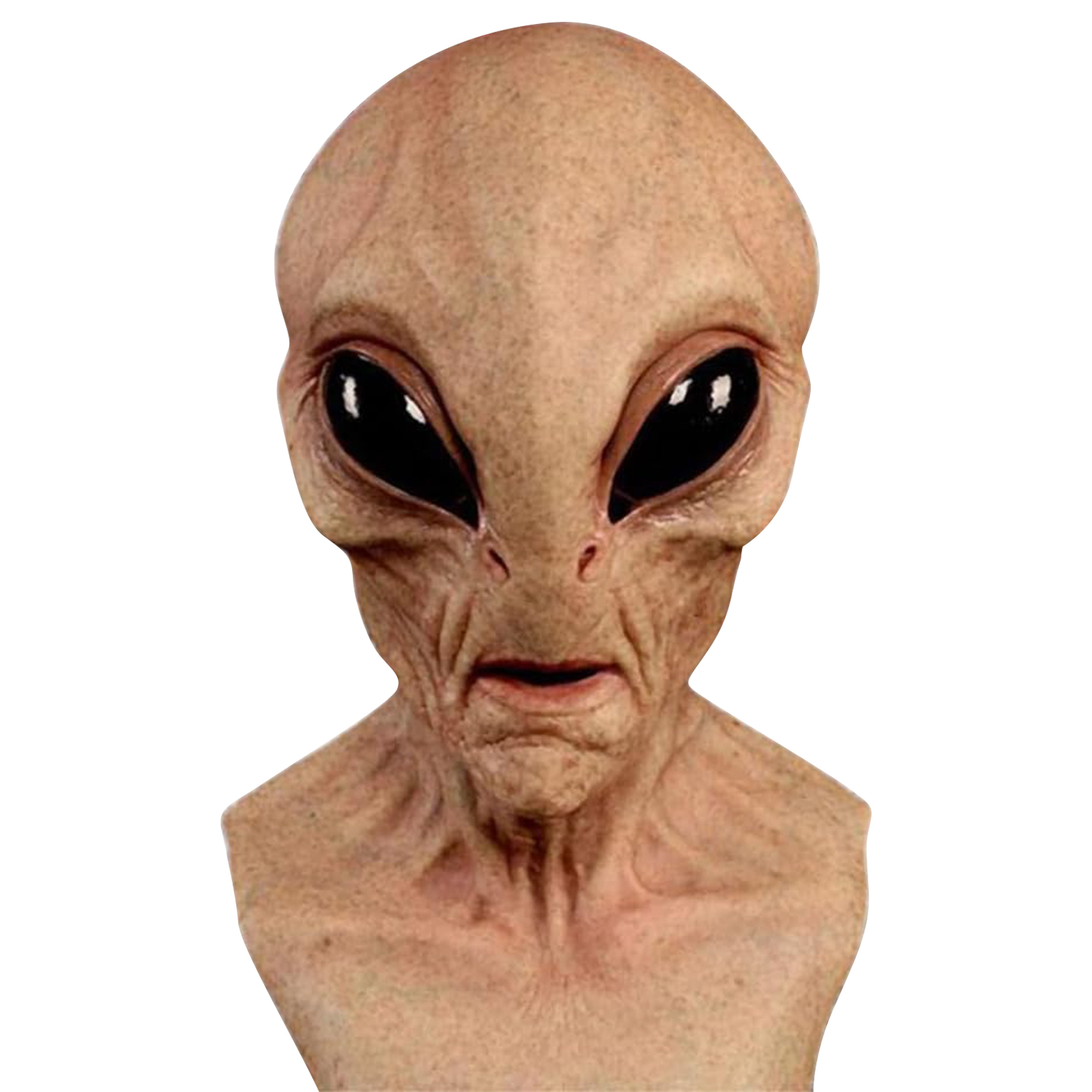 Topeng Alien Realistis Berbaha - Latex Alien Mask Realistic ulasan dan harga