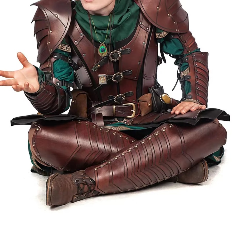Pelindung Kaki Kulit Ksatria E - Costumes ulasan dan harga